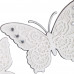 Наклейка 3D «Белые бабочки» СВА 1402, SM-15471446