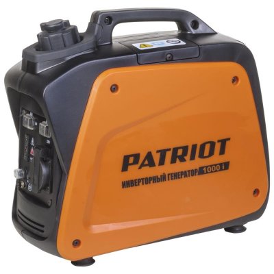 Генератор бензиновый инверторный Patriot 1000I 0.7 кВт, SM-15475471