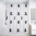 Штора для ванной комнаты «Vidage Due Gatti» 180х180 см цвет белый, SM-15490559