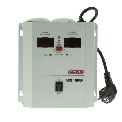 Стабилизатор напряжения Powerman AVS 1000 P, SM-15643295