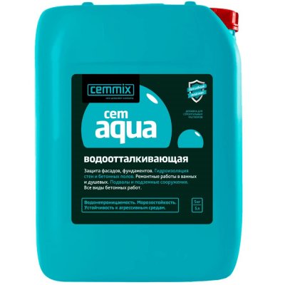 Добавка водоотталкивающая Cemmix CemAqua, SM-15915297