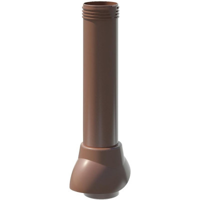 Выход вентиляционный ТН 110 мм цвет коричневый, SM-16126337