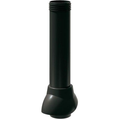 Выход вентиляционный ТН 110 мм цвет чёрный, SM-16126353
