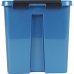 Контейнер Rox Box 21х17x18 см, 4.5 л, пластик цвет синий  с крышкой, SM-16456310