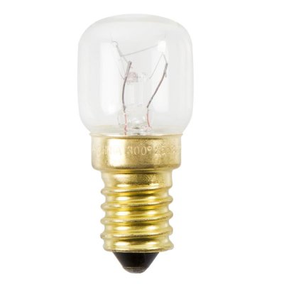 Лампа накаливания для духовки Osram трубчатая E14 15 Вт свет тёплый белый, SM-16656320
