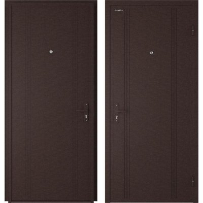 Дверь входная металлическая Doorhan Эко, 880 мм, правая, SM-16802307