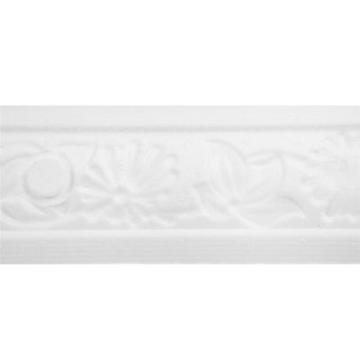 Плинтус потолочный C640/68 200х4.7 см цвет белый, SM-16984438