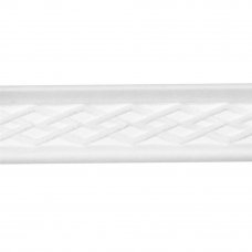 Плинтус потолочный C118/50 200х3.5 см цвет белый