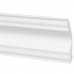 Плинтус потолочный экструдированный полистирол белый Inspire 07006А 5х5х200 см, SM-17095309
