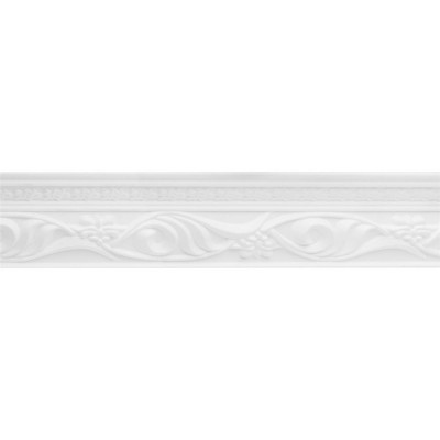 Плинтус потолочный полистирол белый Формат 09007 KD 6.1х7х200 см, SM-17095472