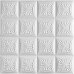 Плитка потолочная бесшовная полистирол белая Формат Сириус 50 x 50 см 2 м², SM-17095587