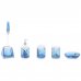 Стакан для зубных щёток Аквалиния «Морская рыбка» пластик цвет голубой, SM-17109993