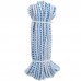 Шнур хозяйственно-бытовой Standers с сердечником 6 мм, 10 м, цвет белый/синий, SM-17187481