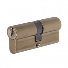 Цилиндр E AL 70, 35x35 мм, ключ/ключ, цвет бронза