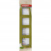 Рамка для розеток и выключателей Legrand Etika 4 поста, цвет зеленый папоротник, SM-17356644