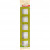 Рамка для розеток и выключателей Legrand Etika 5 постов, цвет зеленый папоротник, SM-17356652