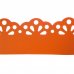 Лента бордюрная декоративная «Naterial» высота 15 см цвет  оранжевый, SM-17513566