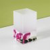 Стакан для зубных щёток настольный Verran «Phalaenopsis» акрил цвет розовый, SM-17537517