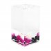 Стакан для зубных щёток настольный Verran «Phalaenopsis» акрил цвет розовый, SM-17537525