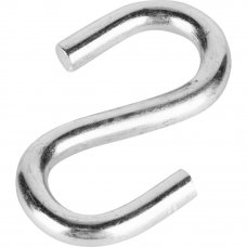 Крючок S-образный Standers 8х14.5 мм, сталь оцинкованная, цвет серебристый