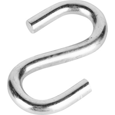 Крючок S-образный Standers 8х14.5 мм, сталь оцинкованная, цвет серебристый, SM-17560565