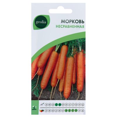 Семена Морковь Geolia «Несравненная», SM-17585092