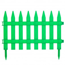 Штакетник «Частокол» 3 м цвет зелёный