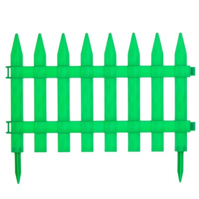 Штакетник «Частокол» 3 м цвет зелёный, SM-17710560