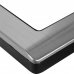 Рамка для розеток и выключателей Werkel Metallic 1 пост, металл, цвет глянцевый никель, SM-17781835