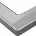 Рамка для розеток и выключателей Werkel Metallic 3 поста, металл, цвет глянцевый никель, SM-17781851