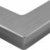 Рамка для розеток и выключателей Werkel Aluminium 1 пост, металл, цвет алюминий, SM-17781886
