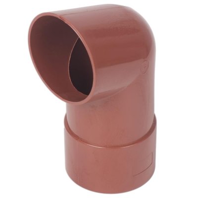 Отвод для трубы 82 мм цвет красный, SM-17993977