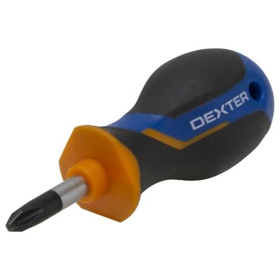 Отвёртка крестовая Dexter PH2x25 мм, SM-18147561