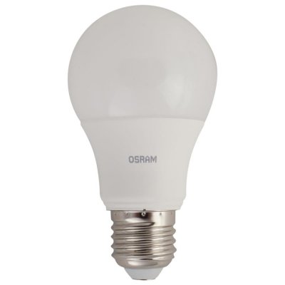 Лампа светодиодная Osram груша E27 8.5 Вт 806 Лм свет холодный белый, SM-18164652