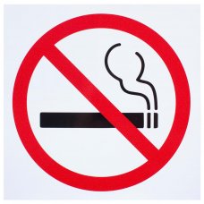 Наклейка «Не курить»