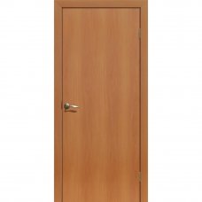 Дверь межкомнатная глухая ламинация цвет миланский орех 90x200 см