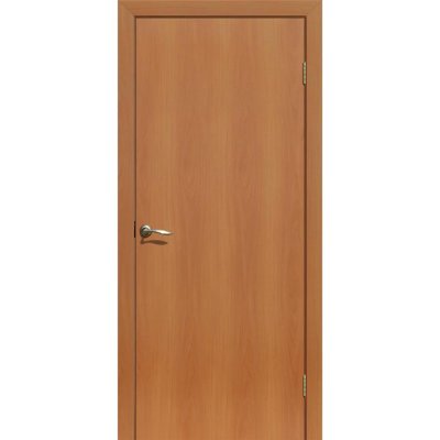 Дверь межкомнатная глухая ламинация цвет миланский орех 90x200 см, SM-18232230
