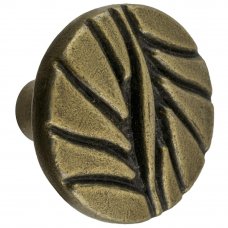 Ручка-кнопка Kerron цвет оксидированная бронза