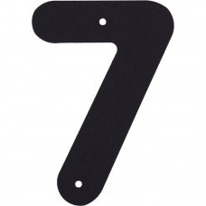 Цифра «7» Larvij большая цвет чёрный