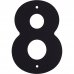 Цифра «8» Larvij большая цвет чёрный, SM-18284881