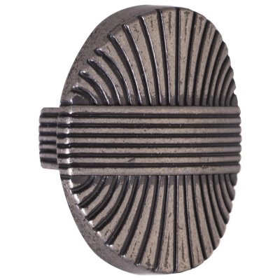 Ручка-кнопка Jet 194 ЦАМ цвет античное серебро, SM-18328611