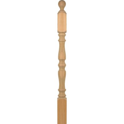 Столб лестничный «Симметрия» 90х90х1200 мм, лиственница сорт Экстра, SM-18362421