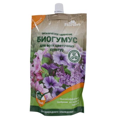 Биогумус Florizel для цветковых культур 0.35 л, SM-18399216