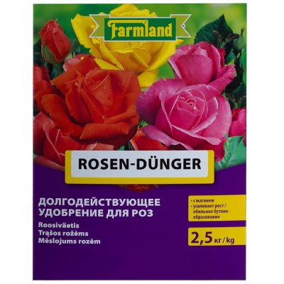 Удобрение для роз Farmland долгодействующее 2.5 кг, SM-18420839