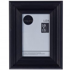 Рамка Inspire Liza 10x15 см цвет чёрный