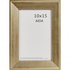 Рамка Aida 10x15 см цвет серебро с патиной