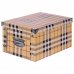 Коробка картон 30x20x15 см, клетка, SM-18467021