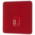Крючок на силиконовом креплении, 6.8x6.8 мм, до 1.5 кг, цвет красный, 2 шт., SM-18512901