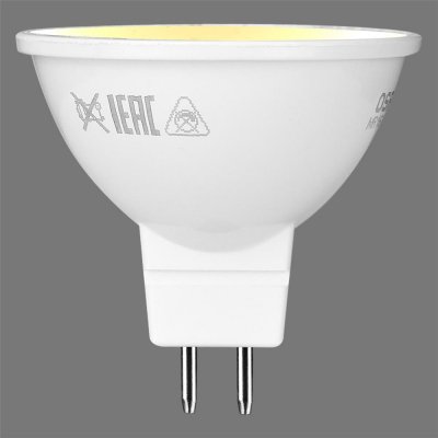 Лампа светодиодная Osram спот GU5.3 3 Вт 250 Лм, свет тёплый, SM-18558889
