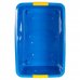 Ящик для игрушек на колесах 600x400x280 мм, 44 л, цвет синий/жёлтый, SM-18645552